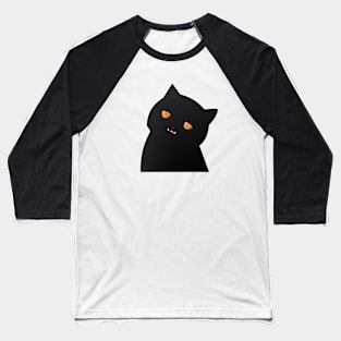 Cat Stare Baseball T-Shirt